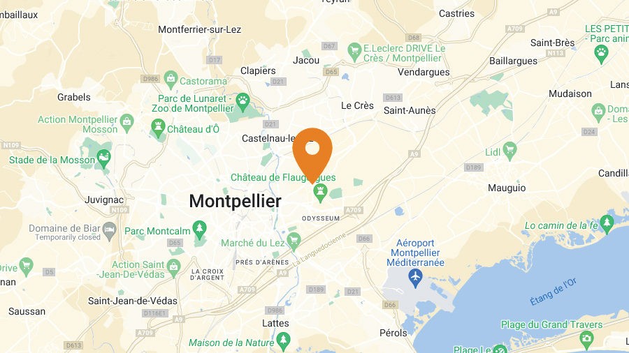 Karte – Ivalua-Büro – EMEA – Frankreich – Montpellier